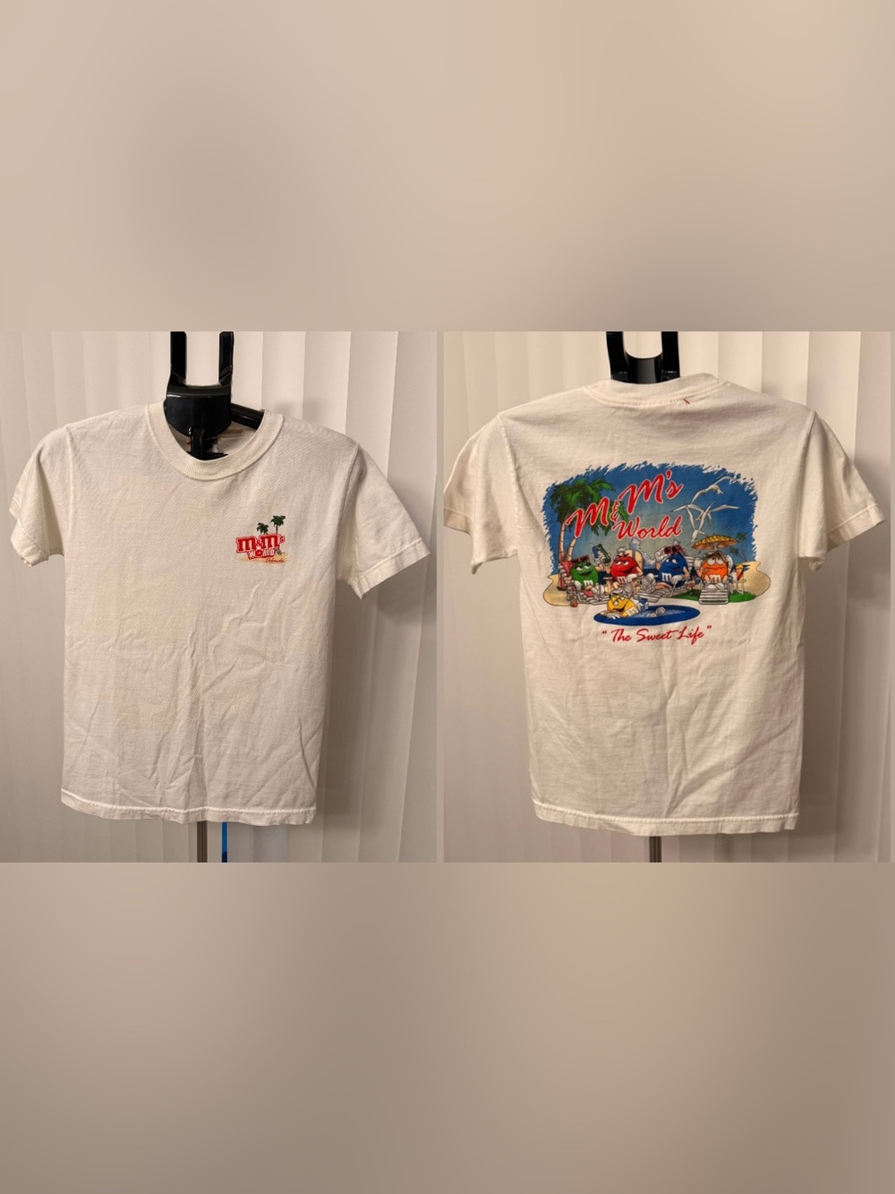 90’s Vintage Y2K M&M’s World Orlando “The Sweet Life” Graphic Tee